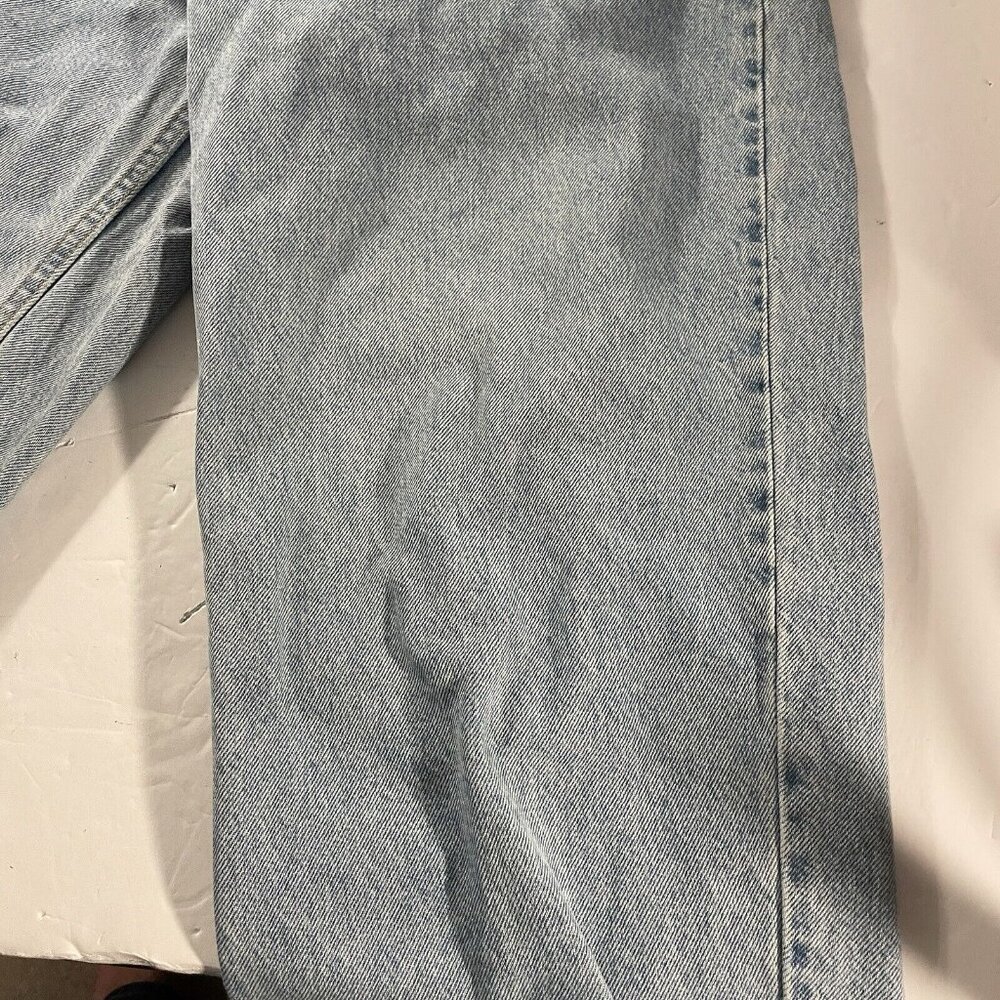 VINTAGE Levis Jeans Men 38x30 Blue 560 Loose Tapered 1990s 90s Orange Tab Grunge - Picture 4 of 16